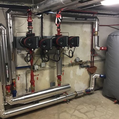 Réfection de chaufferies pour une caserne de gendarmerie à Reims (51)